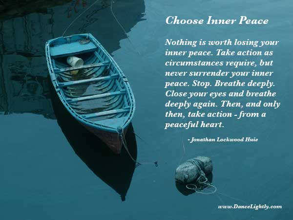 Dalai Lama Nothing can bring you peace but yourself. - Ralph Waldo Emerson